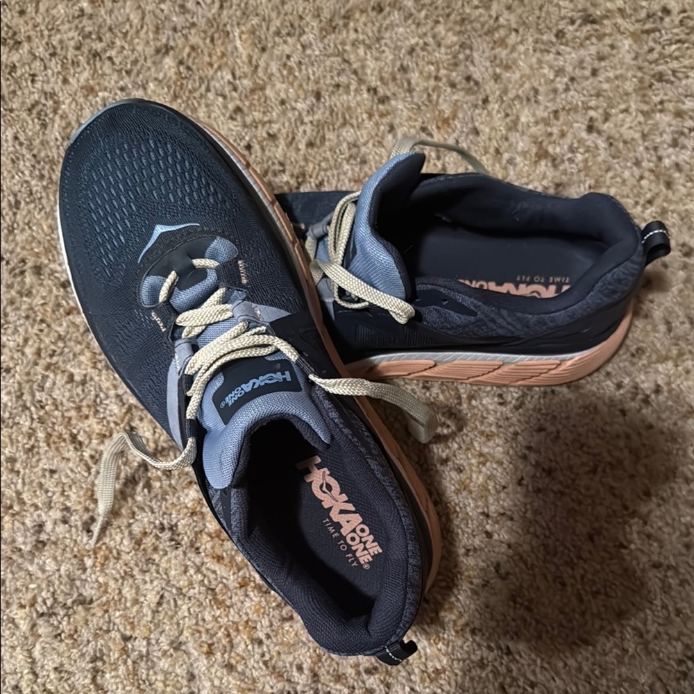 Hoka One One Men's Black Running Shoes